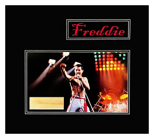 Freddie mercury signed - freddie,