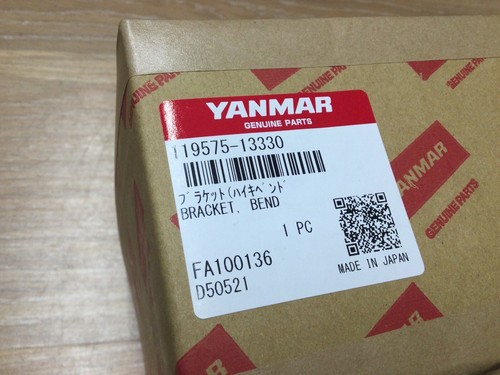 Yanmar bracket bend - yanmar,