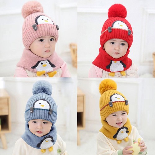 Hat knit warm winter - hat,