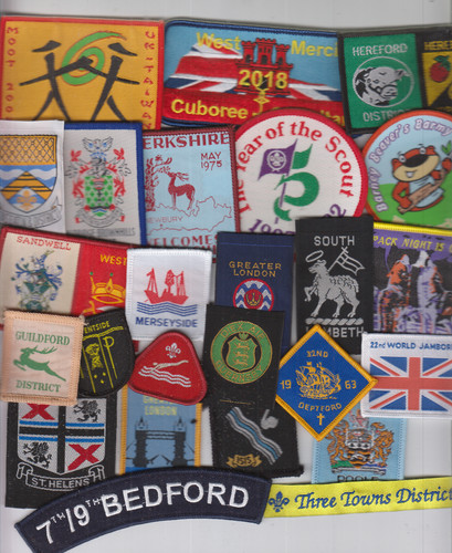 Boy scout badges - scout, (v)