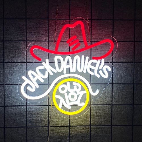 Jack daniels whisky - neon, led