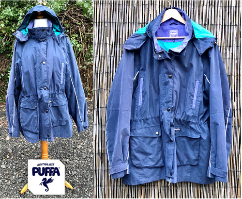 Vtg puffa original blue - vtg,