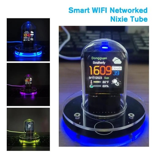 Smart wifi nixie tube alarm - smart,