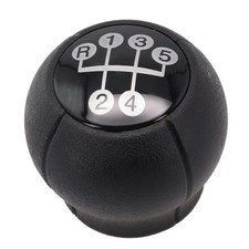 Sleek Black Silver Replacement Gear Shift Knob for Astra For Corsa Vehicles