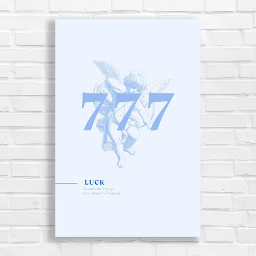 Vintage winged angel luckwork - angel,