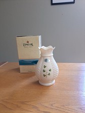 Beautiful Donegal Parian China Shamrock Vase. Perfect Condition.