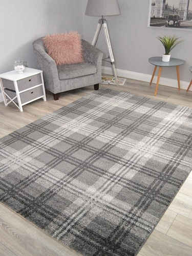 Livingroom rug tartan carpet - rug,