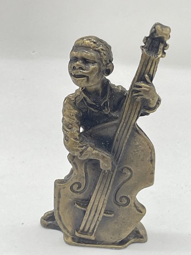 Pewter jazz band bassist - jazz-band,
