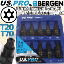US PRO IMPACT TAMPERPROOF TORX