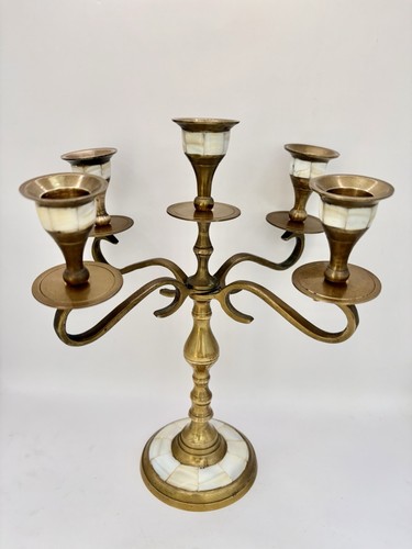Vintage brass candelabra arm - vintage,