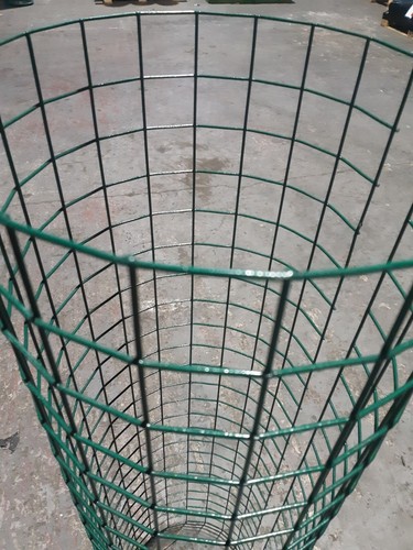 Tree guard green coated - tree, pvc