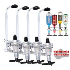4-compartment barbutler beverage dispenser bar butler liquor drink portioner wall DE