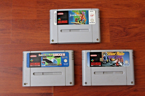 Nintendo snes game - x,