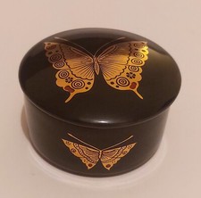 Rare Japanese Black Lacquered