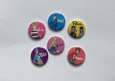 Sindy Doll Six NEW 2.5 cm / 1 inch Button Badges Fashion Doll Mitzi  Vicki Paul