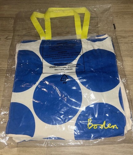 Blue and white - polka, boden