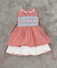 Girls Smocked Dress Age 5