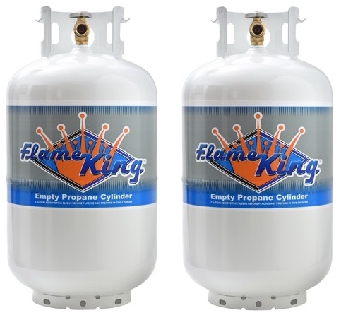 Twin pack 30lb - twin, empty