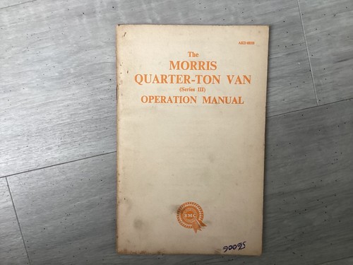 Morris minor can - can/pick, quarter