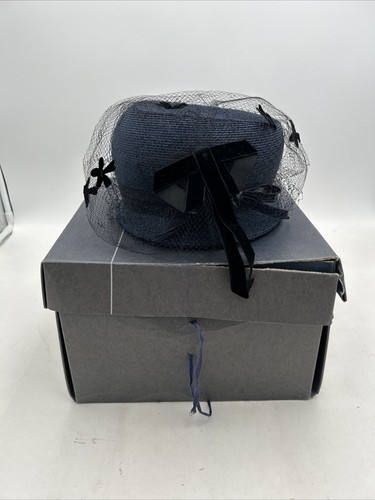 Vintage valerie modes - vintage, navy
