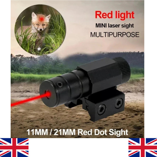 Red laser dot sight - red,