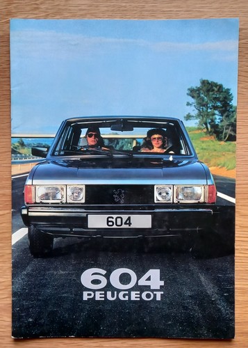 Peugeot 604 brochure - peugeot,