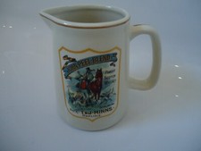 Water Jug Whisky  John Peel Blend Scotch Collectable Bar Whiskey Glass Pub Gift