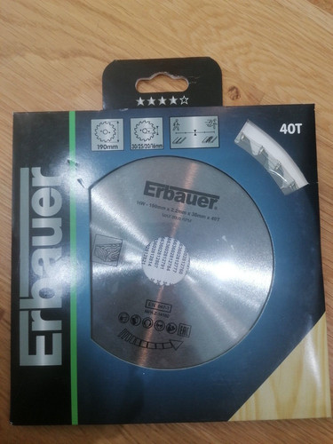 Erbauer 190mm 30mm wood - erbauer,