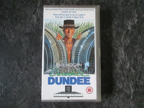 Crocodile dundee vhs original - crocodile,