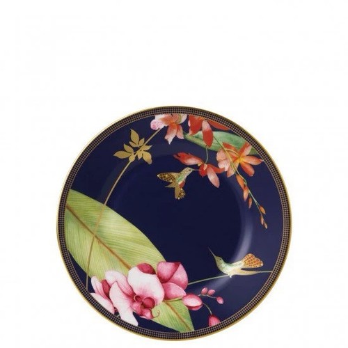 Wedgwood humming bird plate - plate, 20