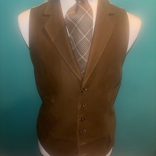 Crittenden brown moleskin vest - crittenden,