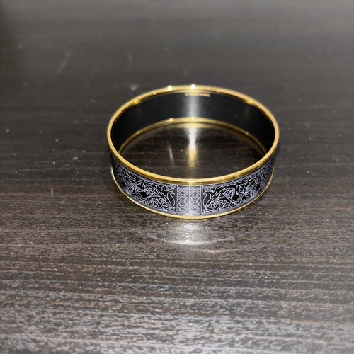 Hermes enamel bangle bracelet - enamel,