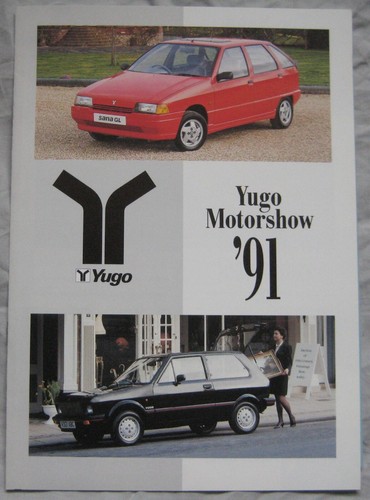 1991 yugo range brochure - 1991,