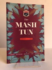 SCARCE "The Mash Tun Winter 1963" Ushers Wiltshire Brewery - vintage booklet