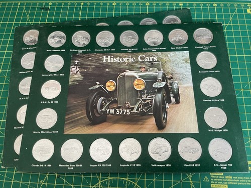 Shell historic cars coin - shell, set
