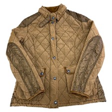 Camel Active Quilted Jacket Hunting Outdoor Brown Womens Large Eu42