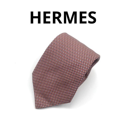 Hermes logo tie silk 100 - hermes,