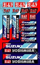 Suzuki GSXR Racing Team Motorcycle Stickers GSX-R Yoshimura Laminated