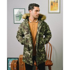 Lambretta Mens Camo Warm