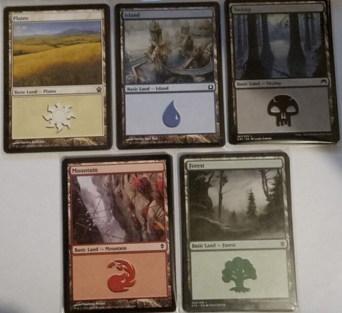 Mtg basic lands - 12,