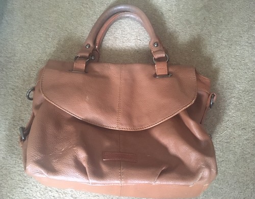 John rocha tan leather hand - john,