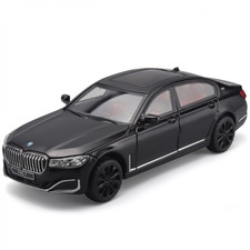 New 1/24 BMW 7 Series LI 760 Model Diecast Toy Car Sound Light Kid Toy Gift