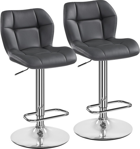 Grey leather bar - pu,
