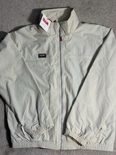 SLAM Summer Sailing Jacket Articolo S11076200 Tan L Nylon Ghost Pocket NWT