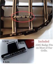 1 X AMG GRILLE EMBLEM RADIATOR