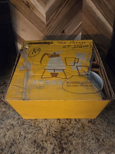 Vintage pyrex yellow - vintage,
