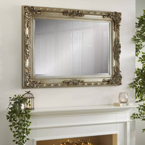 Wall mirror carved louis - mirror,