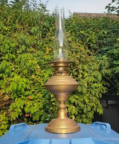 Victorian messengers brass oil - victorian,