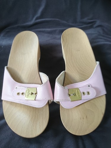Vtg scholl pescura wooden - scholl,