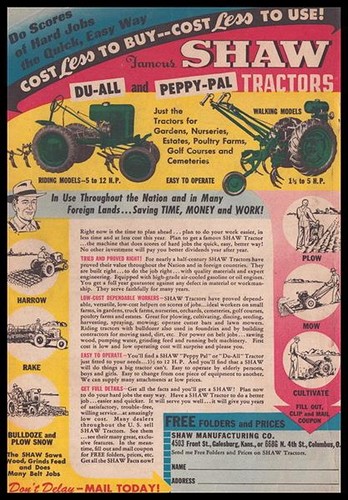 1950 shaw all peppy pal - shaw, peppy-pal